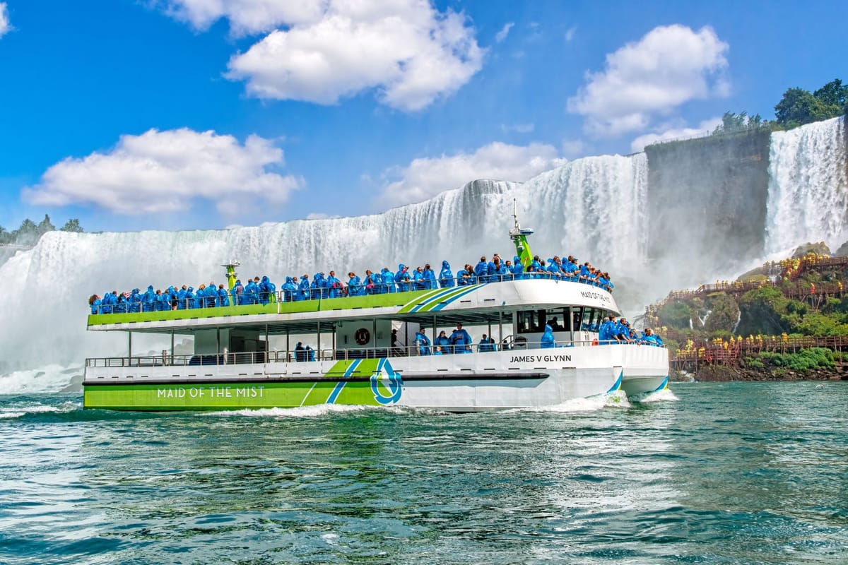 Niagara Falls Day Trip by Air with Seasonal Maid of the Mist 3